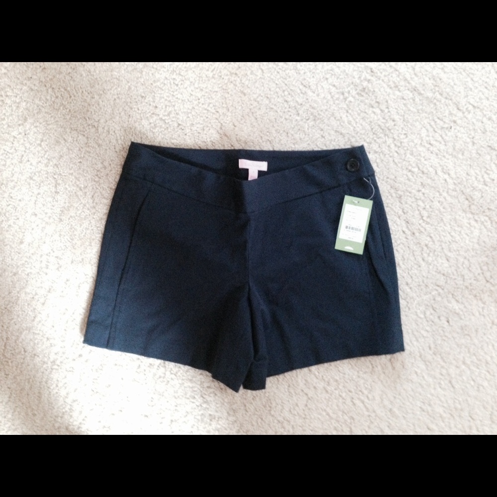 Lilly Pulitzer Navy Blue Shorts (not nwt) no tag
